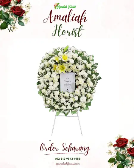 Krans Bunga Duka Marga Agung
